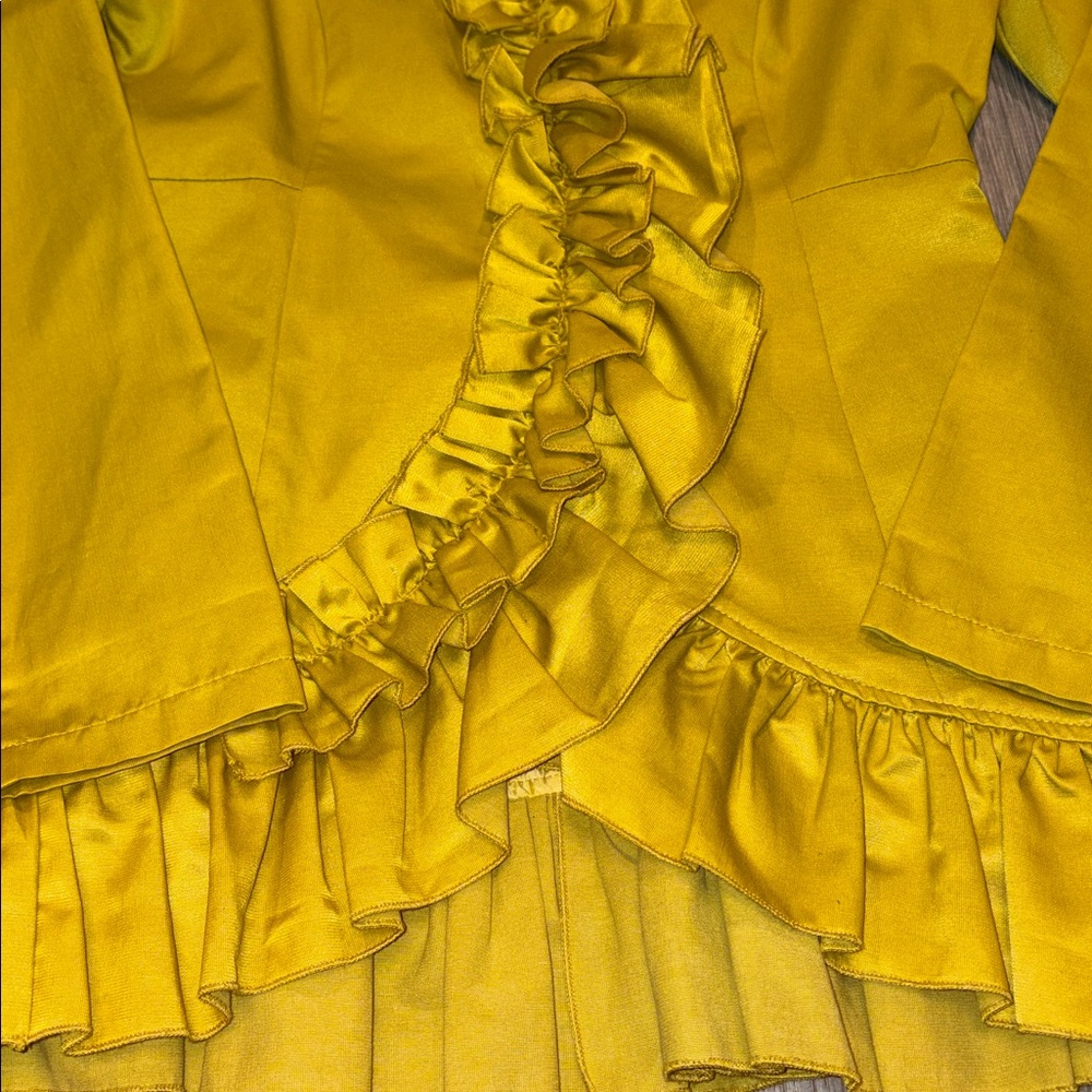 Ryu Golden Ruffle Jacket - Picture 3 of 9